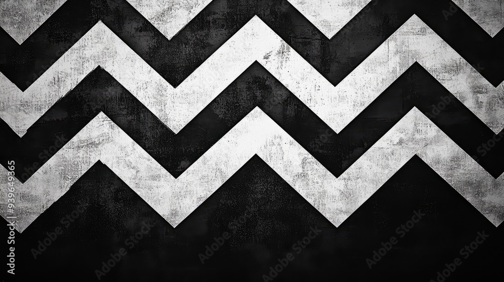 A clean and dynamic black and white geometric pattern of interlocking chevrons, creating visual depth. A clean and dynamic black and white geometric pattern of interlocking chevrons, creating visual depth.