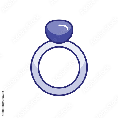 Laddies Ring vector icon photo