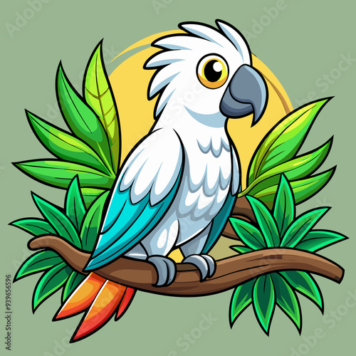 blue and yellow macaw