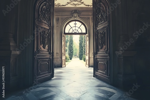 door of the church photo