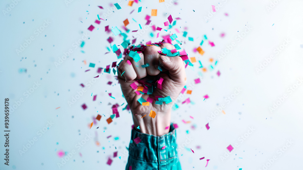 Obraz premium People From All Walks Life Are Celebrating The