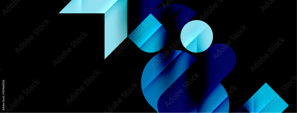 Round shapes, circles and lines minimal geometric background. Vector Illustration For Wallpaper, Banner, Background, Card, Book Illustration, landing page Round shapes, circles and lines minimal geometric background. Vector Illustration For Wallpaper, Banner, Background, Card, Book Illustration, landing page