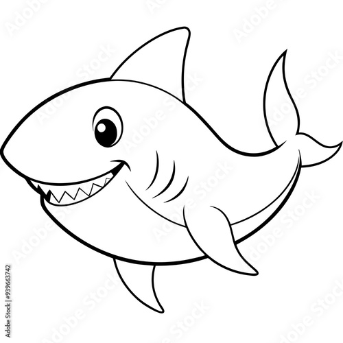 shark coloring page, great white shark, shark outline, shark illustration, cartoon shark, kids coloring page, shark fin, underwater shark, shark attack, shark teeth, hammerhead shark, shark sketch, sc