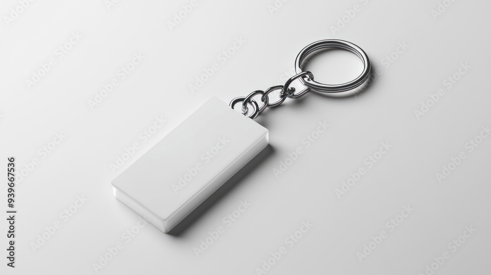 Blank Key Chain Mockup Blank Key Chain Mockup