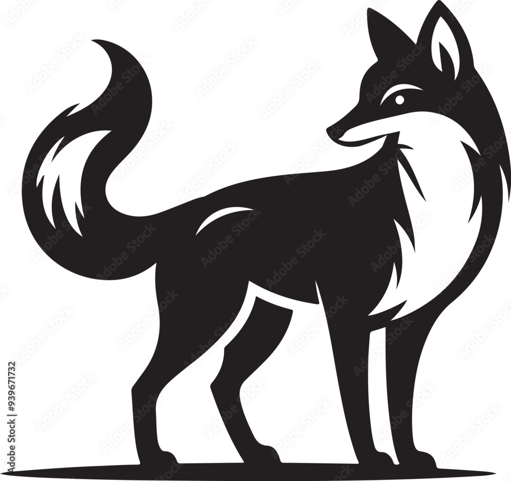 Fox illustration and vector art Fox illustration and vector art