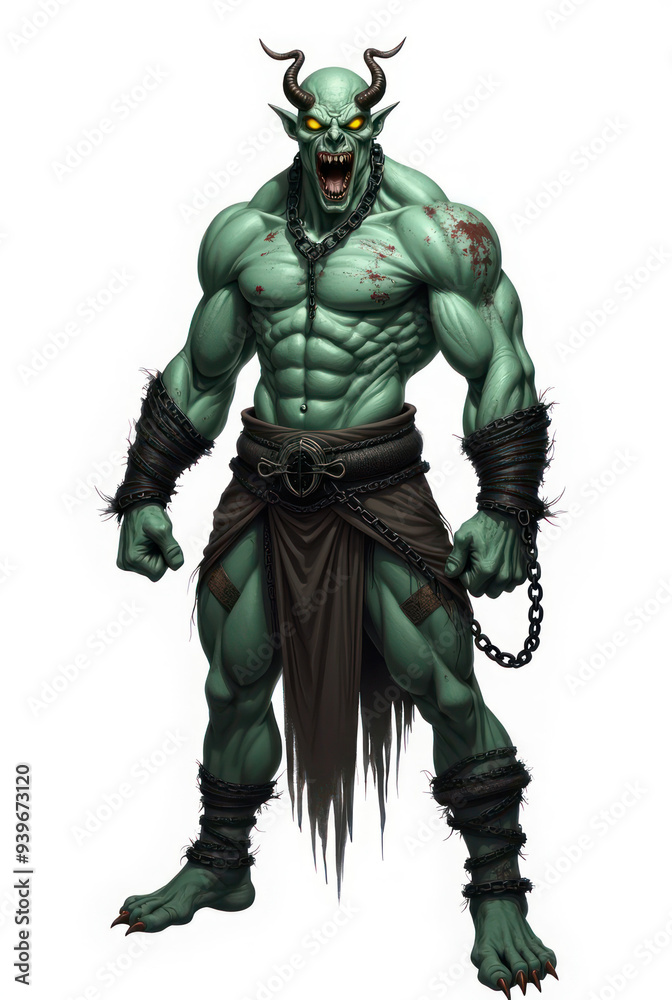 Scarred Demon in Grimdark Fantasy , dark fantasy aesthetic, high-detail illustration, epic fantasy artwork, character concept art, rich color palette, dark and gritty style. Scarred Demon in Grimdark Fantasy , dark fantasy aesthetic, high-detail illustration, epic fantasy artwork, character concept art, rich color palette, dark and gritty style.