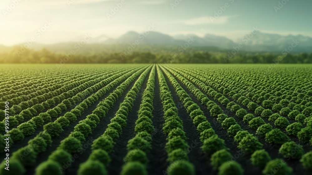 A corporate carbon offset program planting trees in a vast green landscape, photorealistic, business commitment to sustainability A corporate carbon offset program planting trees in a vast green landscape, photorealistic, business commitment to sustainability