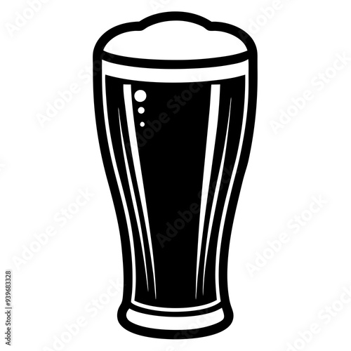 glass vector icon 