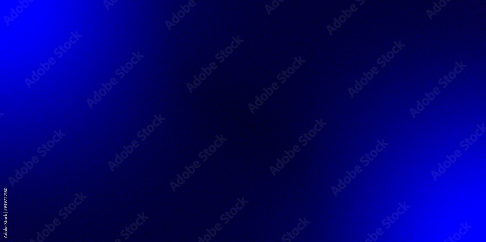 Obraz premium Pastel navy blue color gradient, ombre. Rough, grain, noise. gradient foil shimmer background texture dark royal blue grainy foil texture design. bright spots colorful.
