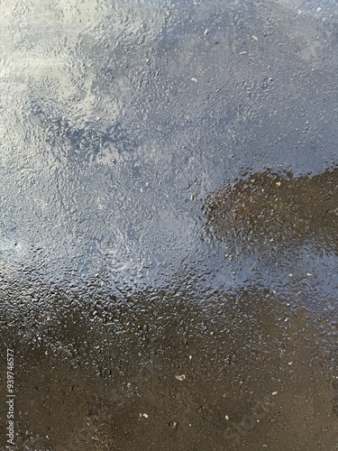 oil spill, asphalt, texture, slippery, accident, road hazard, dangerous, slick surface, street, wet pavement, 