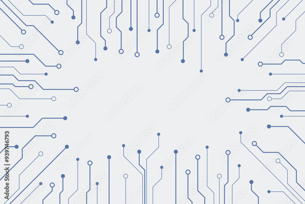 circuit board technology, background vector