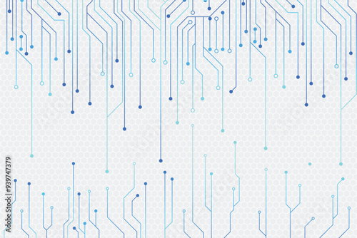 circuit board technology, background vector