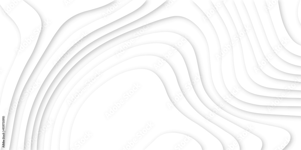 Abstract modern 3d Paper cut white background .white waves background ,paper art style, flyers posters prints .geometric background overlap layer. Abstract modern 3d Paper cut white background .white waves background ,paper art style, flyers posters prints .geometric background overlap layer.