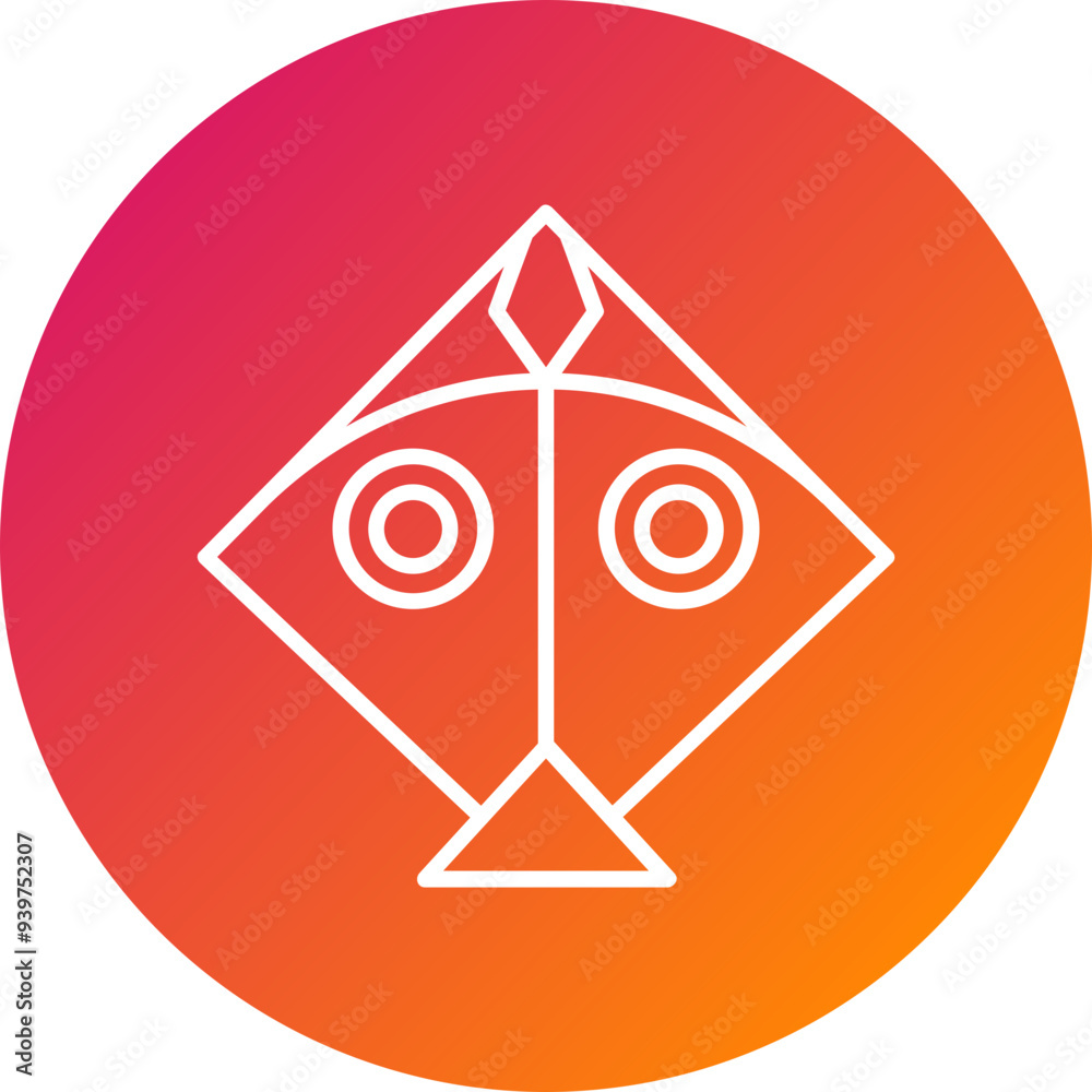 Kite Vector Icon Kite Vector Icon