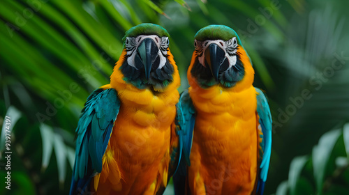 Affectionate Parrots. Birdworld Kuranda Austral