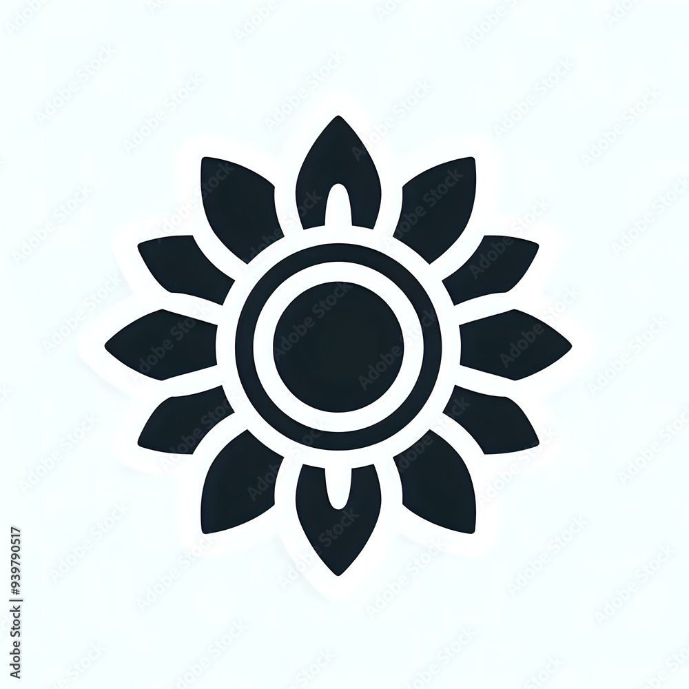illustration of a flower illustration of a flower