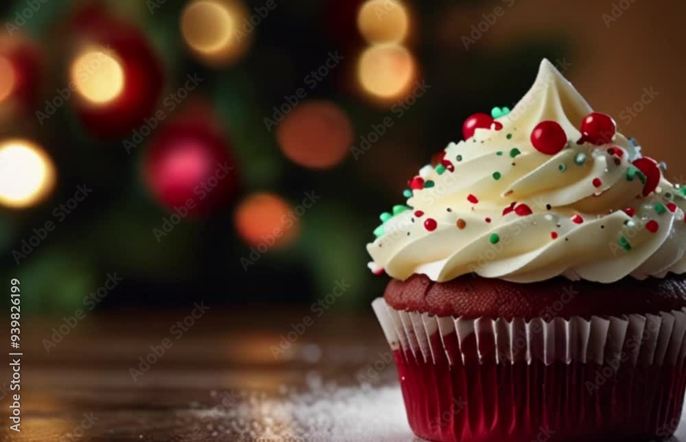 cupcake para navidad video