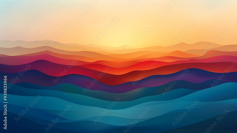 abstract sunset abstract sunset