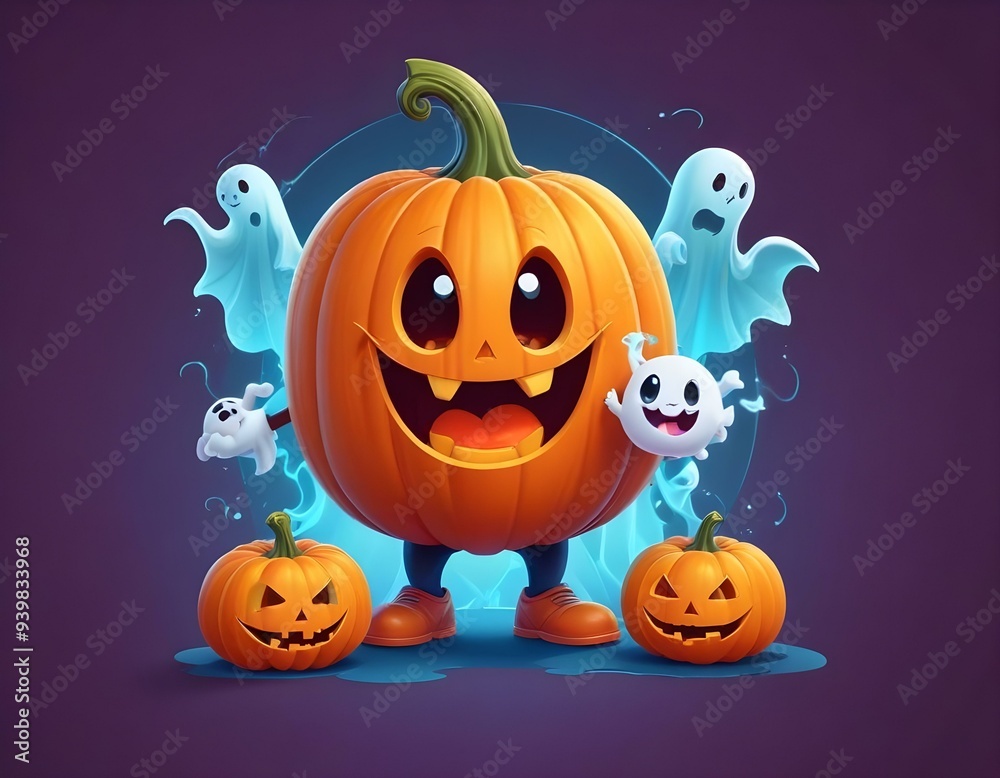 Halloween pumpkin design for t-shirt Halloween pumpkin design for t-shirt