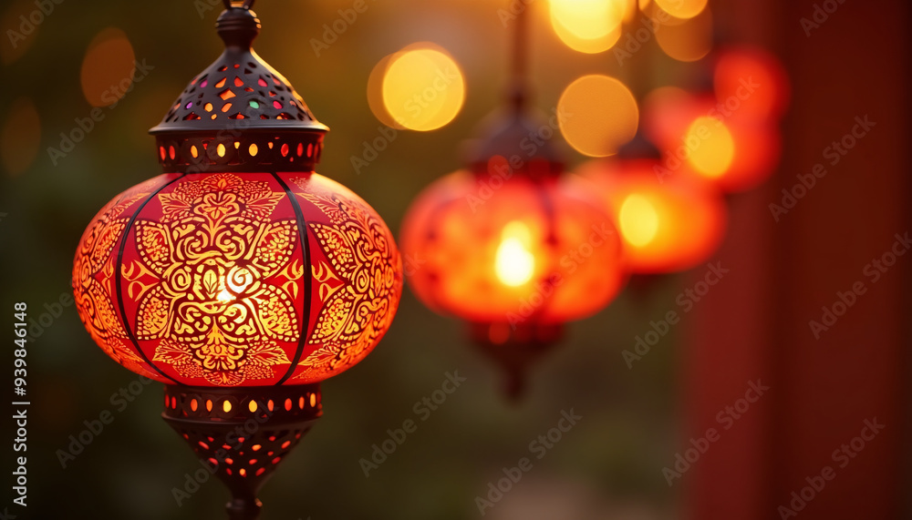 A handcrafted Diwali lantern made from vibrant paper adorned with intricate patterns and hanging gracefully. A handcrafted Diwali lantern made from vibrant paper adorned with intricate patterns and hanging gracefully.
