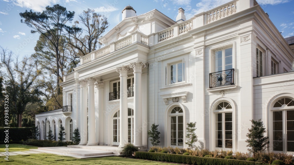 Obraz premium Classic White Mansion