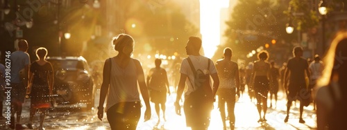 Summer sizzle - navigating high air temperatures with water as a key cooling method, providing practical solutions to beat the heat and stay refreshed amidst scorching summer days.