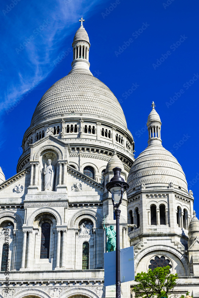 Basilica of the Sacré Couer of Montmartre - Paris - France Basilica of the Sacré Couer of Montmartre - Paris - France