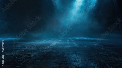 Abstract Dark Blue Background