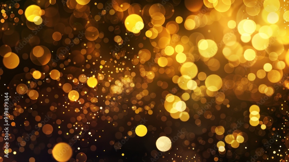 Golden Sparkle Abstract Background Golden Sparkle Abstract Background