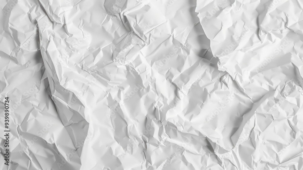 Fototapeta premium Abstract Crumpled Paper Texture