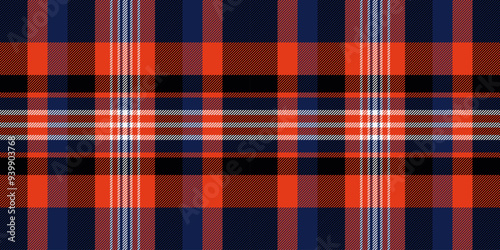 Nobility seamless fabric check, fancy background pattern plaid. Idyllic textile texture vector tartan in red and blue colors.