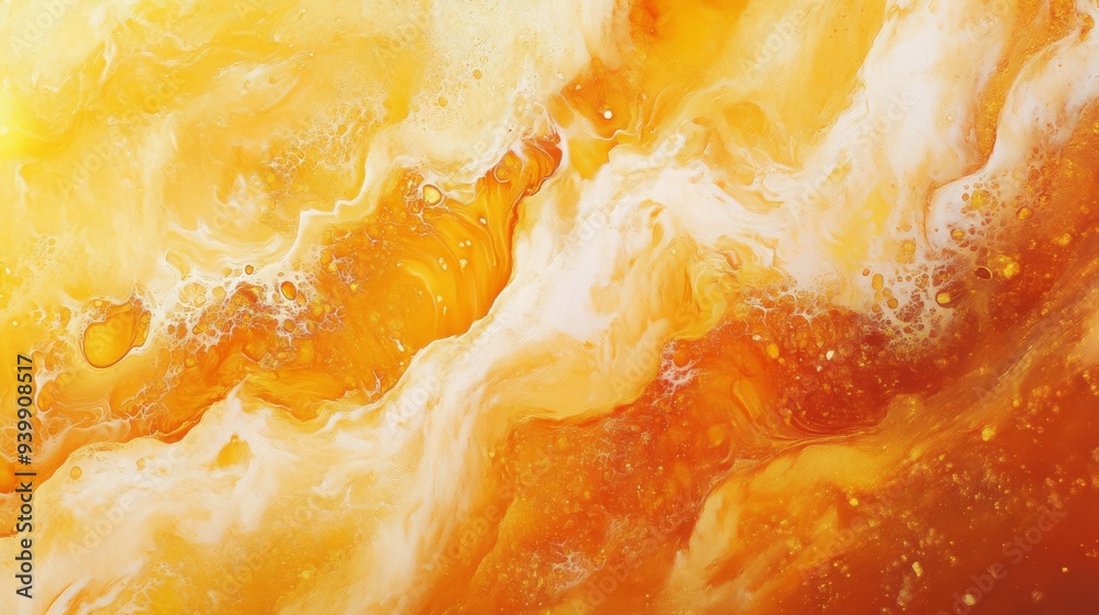Abstract Golden Swirls Abstract Golden Swirls