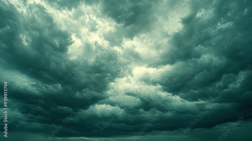 Obraz premium Stormy Sky Cloud Formation