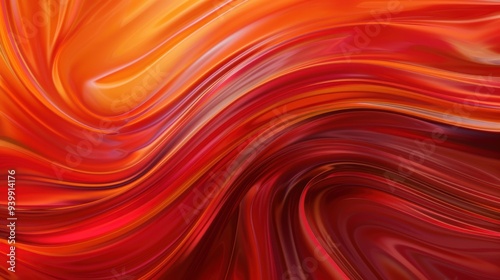 Vibrant abstract swirling pattern