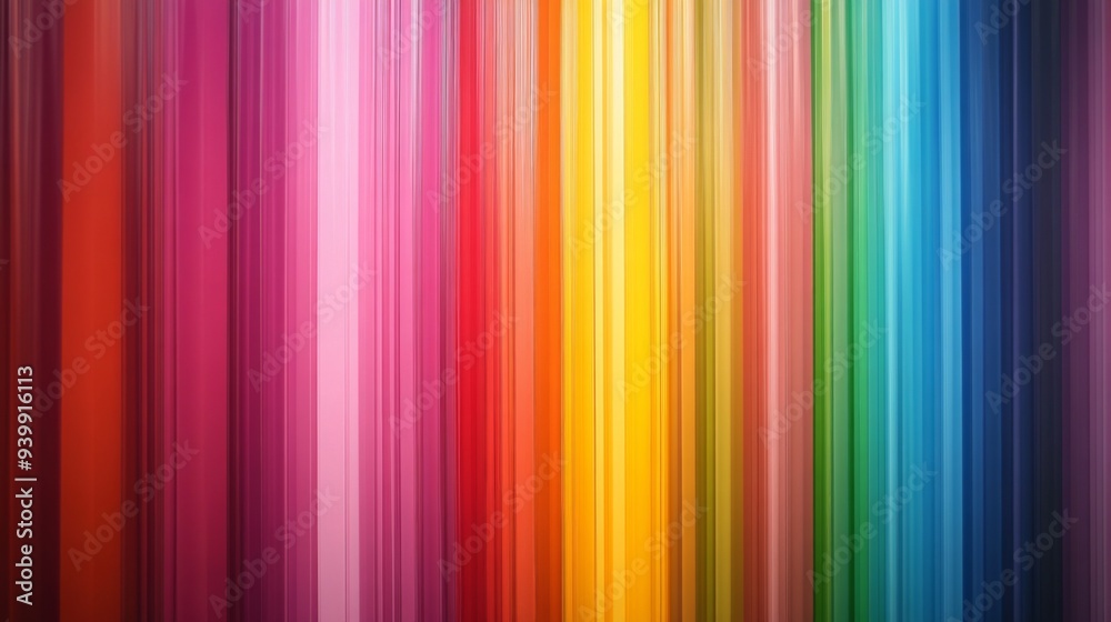 Colorful Vertical Stripes Colorful Vertical Stripes