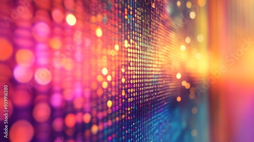 Wallpaper Mural Colorful Abstract Light Patterns Torontodigital.ca