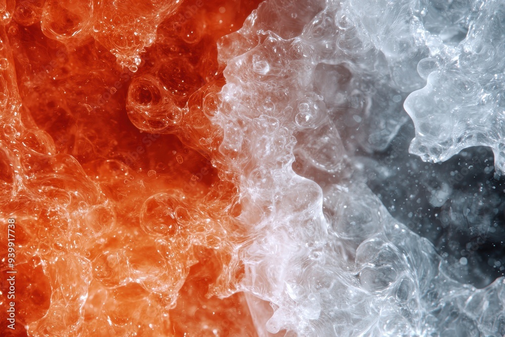 Vibrant and Icy Crystal Formations Vibrant and Icy Crystal Formations