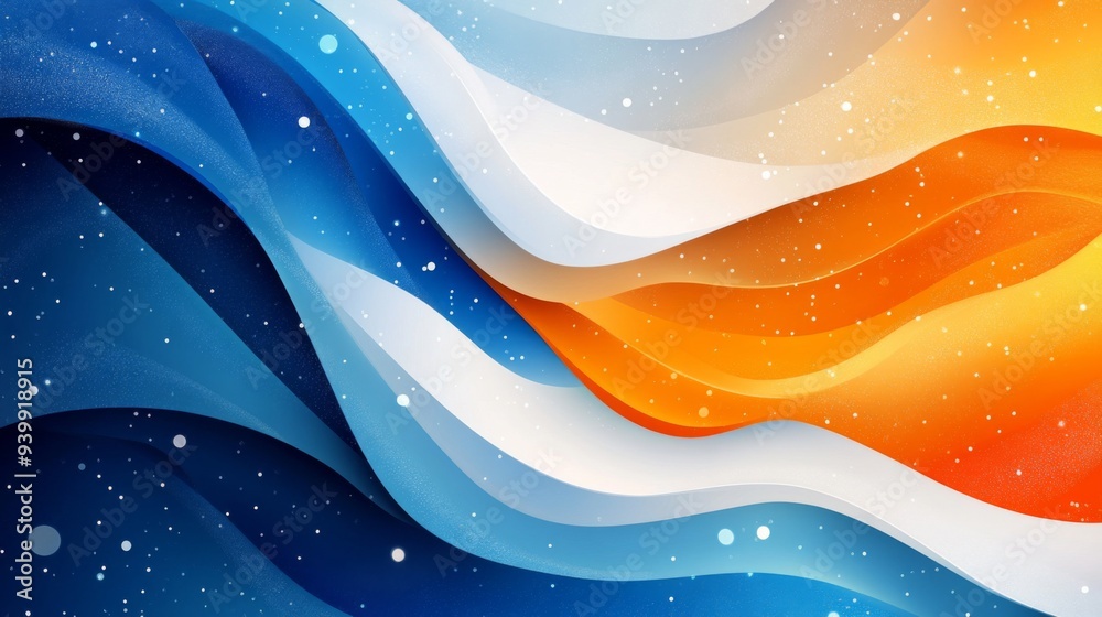 Abstract Waves Composition Abstract Waves Composition