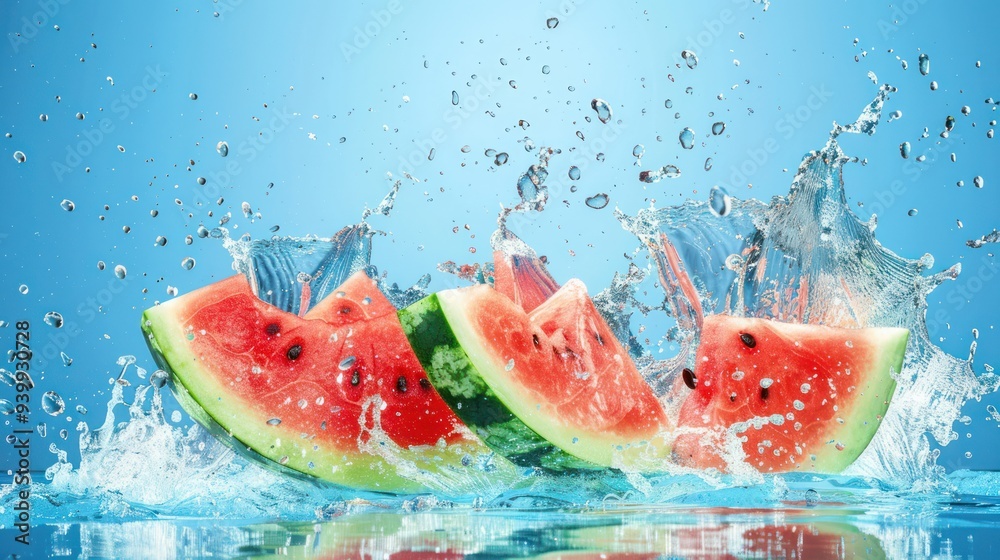 Fototapeta premium Watermelon Splash