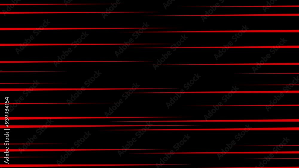 Anime speed line background animation on black. 4K Resolution.. Anime speed line background animation on black. 4K Resolution..