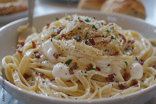 pasta carbonara aesthetic