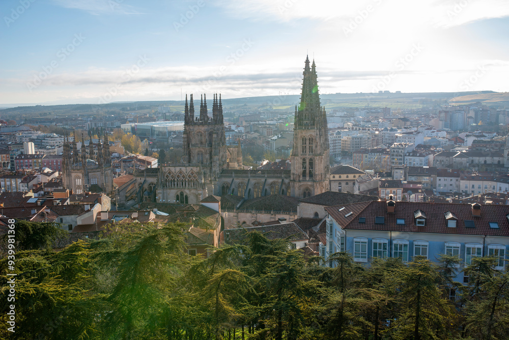 Fototapeta premium mirador del castillo burgos 2024