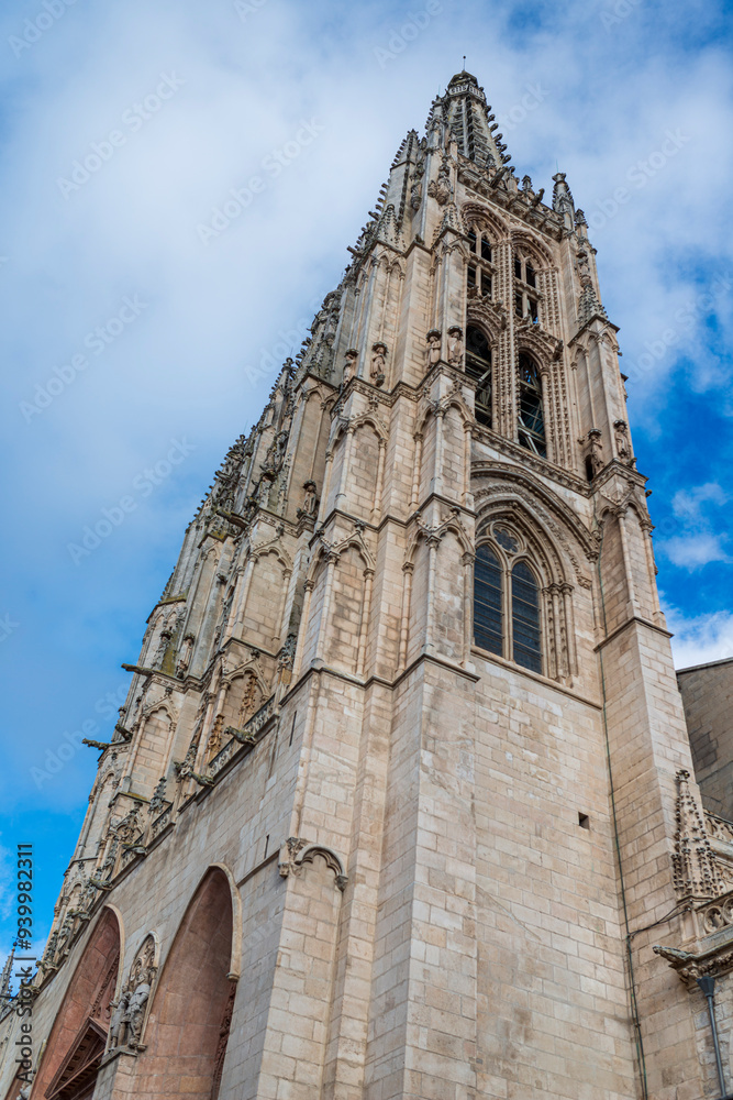 Fototapeta premium CATEDRAL DE BURGOS EXTERIOR 2024
