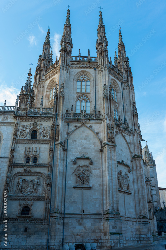 Obraz premium catedral de burgos detalles 2023