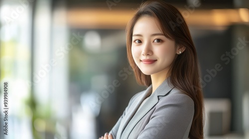 Korean business woman in office Free Download Korean business woman in office - GFXLoad