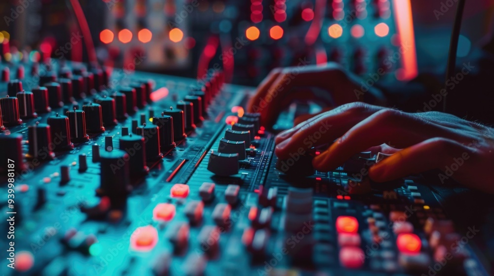 A person holds a mixer with their hand A person holds a mixer with their hand
