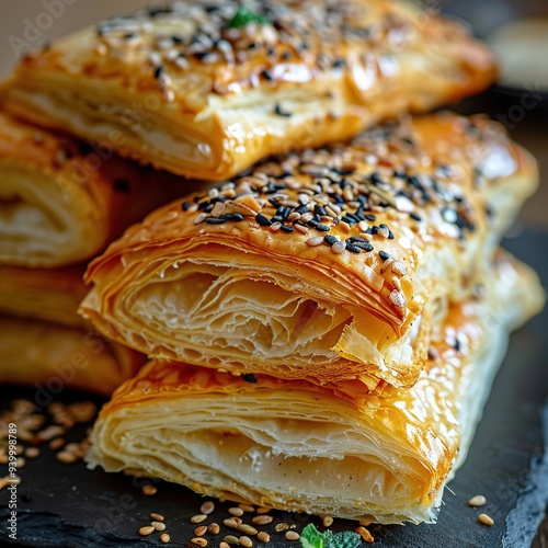 Poğaça (Savory pastry) photo