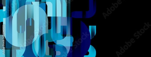 Lines, abstract letter style design background. Geometric vector Illustration For Wallpaper, Banner, Background, Card, Book Illustration, landing page