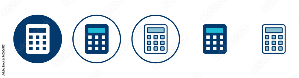Calculator icon vector isolated on white background. Calculator vector icon. Accounting icon Calculator icon vector isolated on white background. Calculator vector icon. Accounting icon