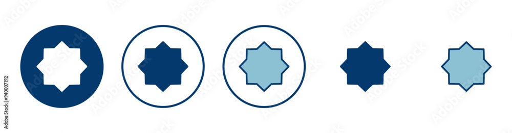 Badge icon vector isolated on white background. Awards icon. Achieve. Stamp Badge icon vector isolated on white background. Awards icon. Achieve. Stamp